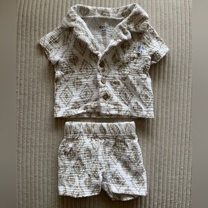 🪩3 for $15🪩 Graco | 2 Piece Aztec Polo & Shorts Set